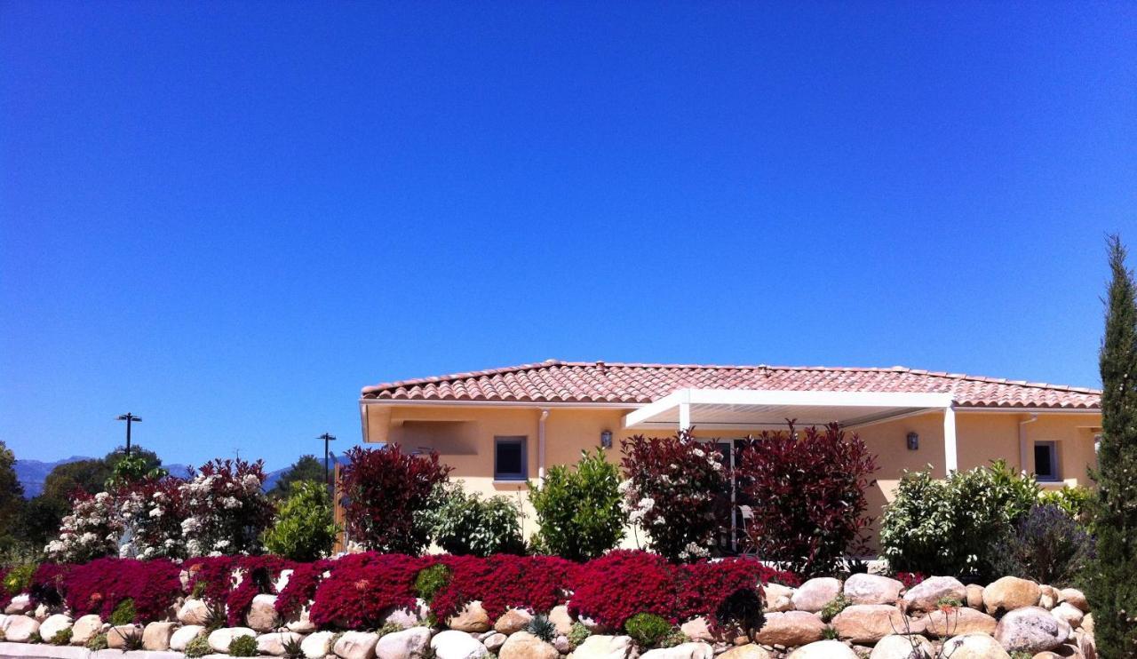 L'Hacienda Piscine chauffée à 28, spa, boulodrome et court de Tennis privés, 2 villas indépendantes Porto Vecchio Esterno foto
