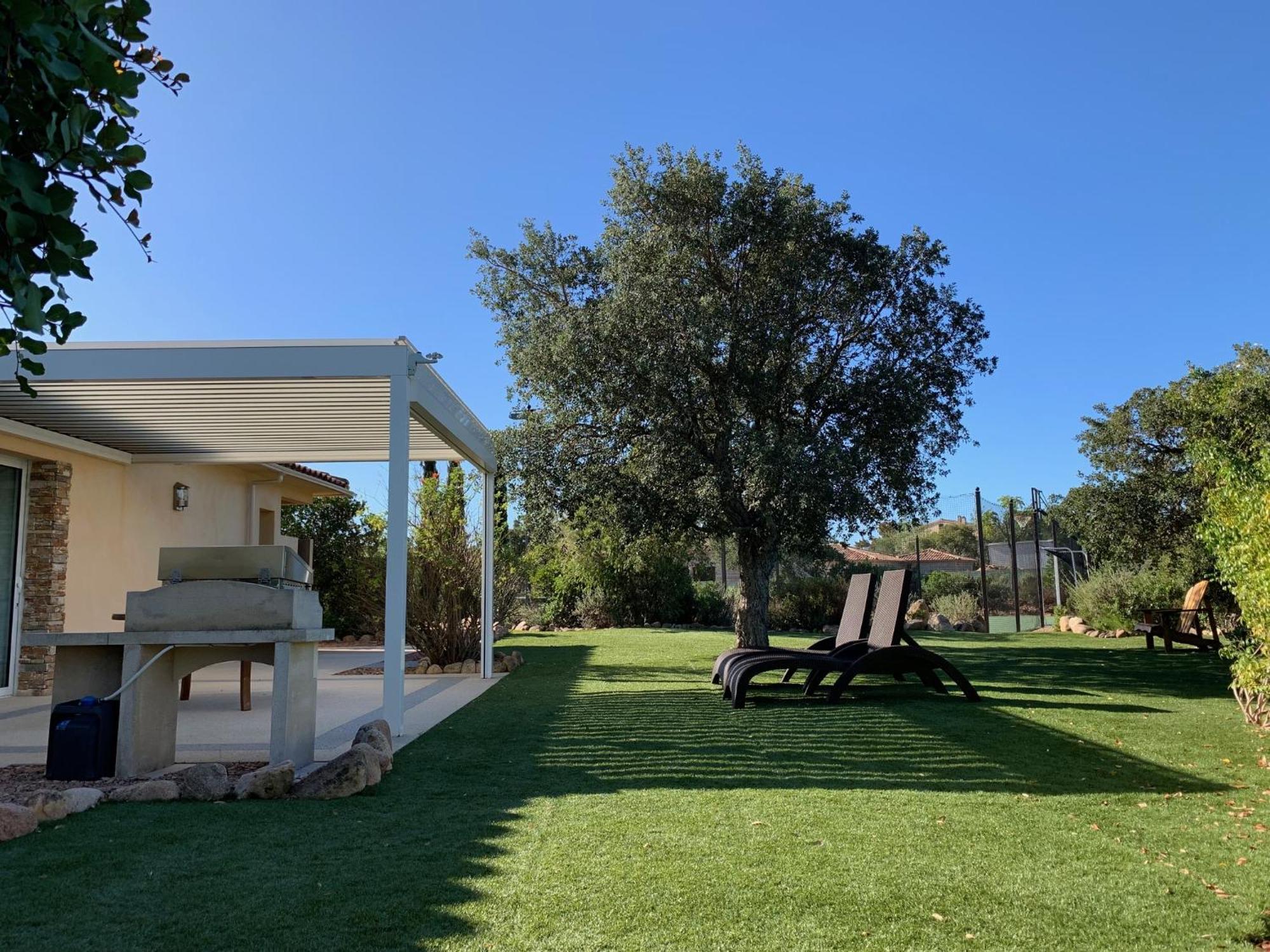 L'Hacienda Piscine chauffée à 28, spa, boulodrome et court de Tennis privés, 2 villas indépendantes Porto Vecchio Esterno foto