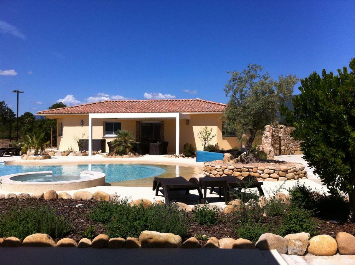 L'Hacienda Piscine chauffée à 28, spa, boulodrome et court de Tennis privés, 2 villas indépendantes Porto Vecchio Esterno foto